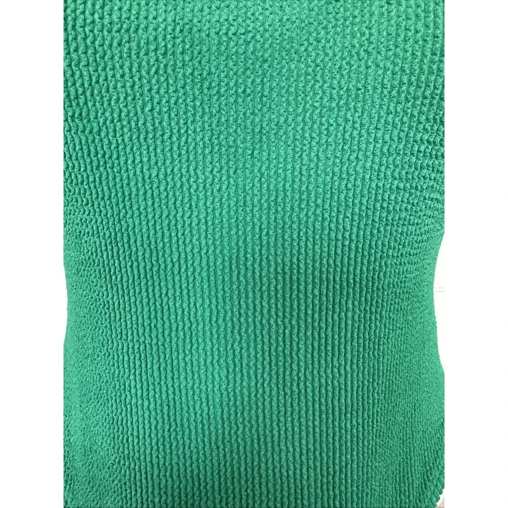 EUC Good American Always Fit One Piece Swimsuit Jade Green L/XL BB4